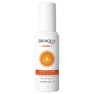 SPRAY FACIAL HIDRATANTE DE VITAMINA C, REFRESCANTE Y FACIL DE ABSORBER EN LA PIEL REJUVENECEDOR BIOAQUA 120ML
