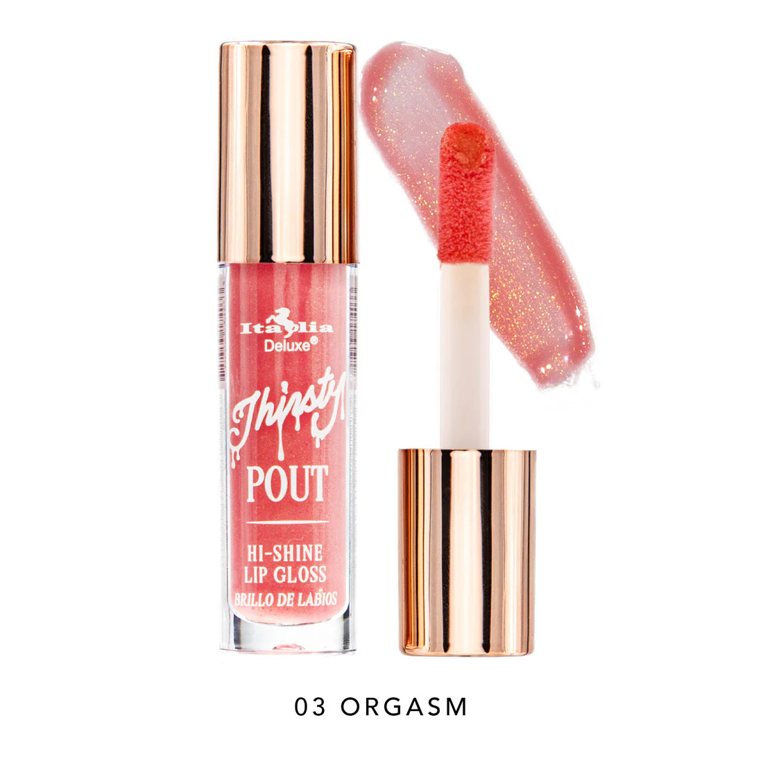 LIP GLOSS THIRSTY POUT- HI SHINE ITALIA DELUXE