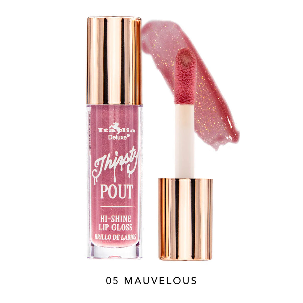 LIP GLOSS THIRSTY POUT- HI SHINE ITALIA DELUXE