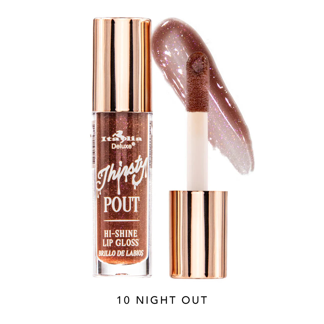 LIP GLOSS THIRSTY POUT- HI SHINE ITALIA DELUXE