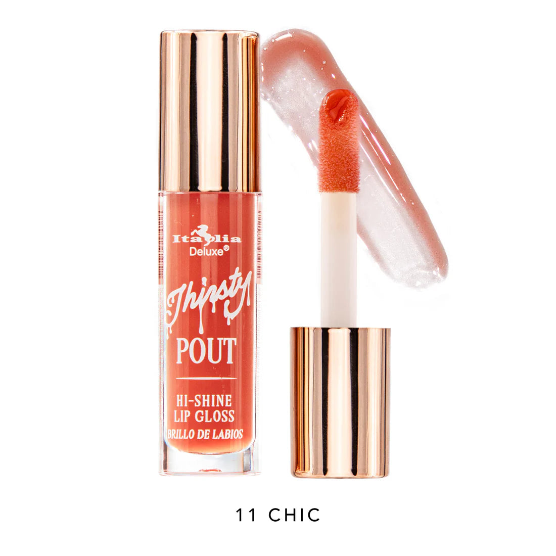 LIP GLOSS THIRSTY POUT- HI SHINE ITALIA DELUXE