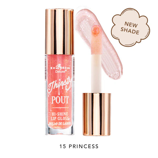LIP GLOSS THIRSTY POUT- HI SHINE ITALIA DELUXE