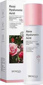 KIT FACIAL DE LIMPIEZA E HIDRTATENTE ACIDO HIALURONICO Y ROSAS BIOAQUA
