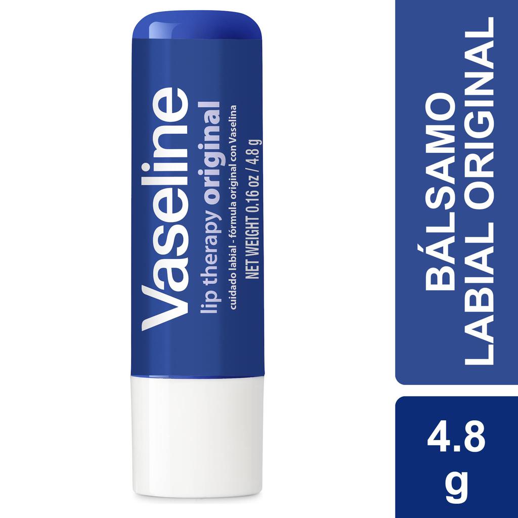 Vaseline Bálsamo Labial Therapy , para unos labios más suaves y sedosos, 1 barra de 0.16 oz