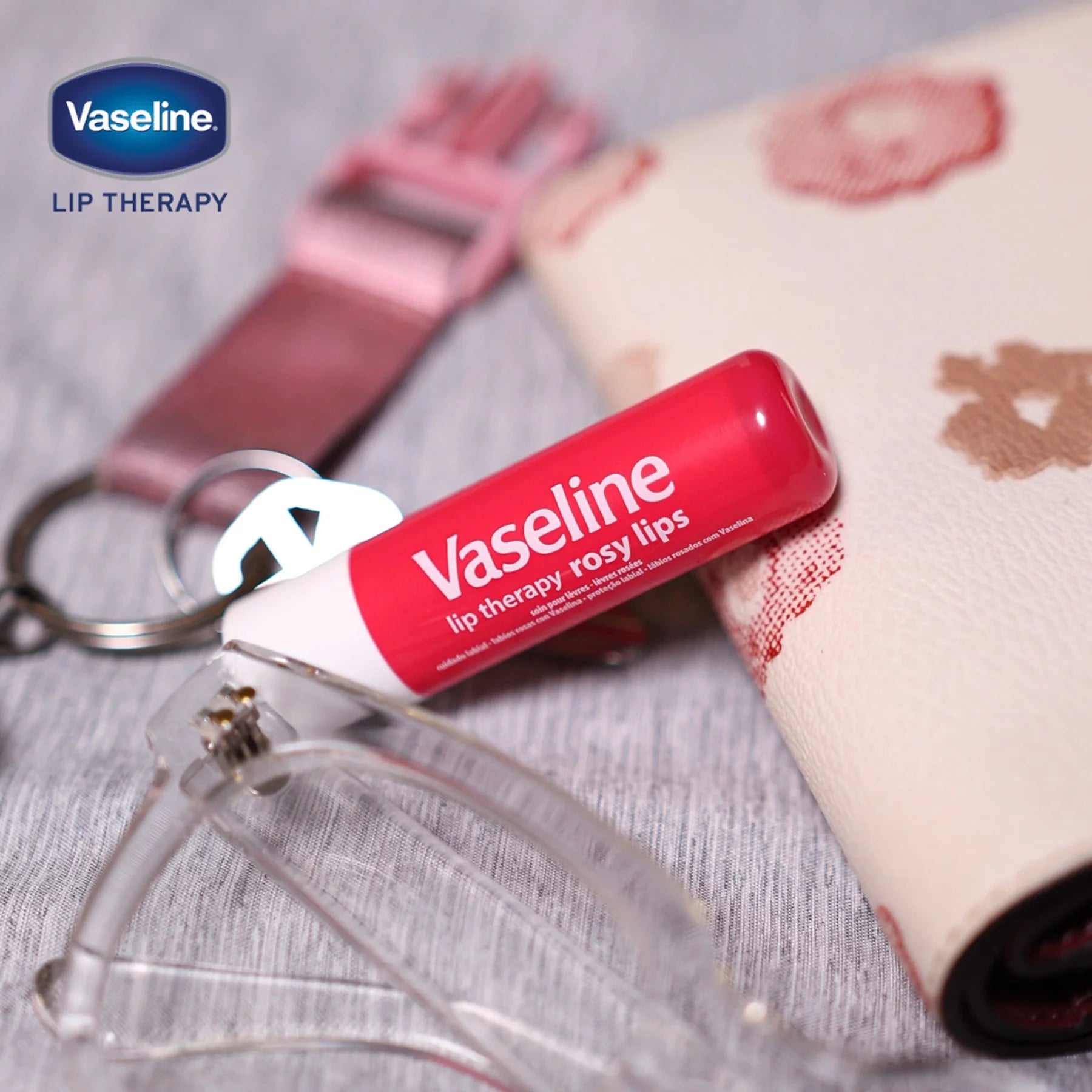 Vaseline Bálsamo Labial Therapy , para unos labios más suaves y sedosos, 1 barra de 0.16 oz