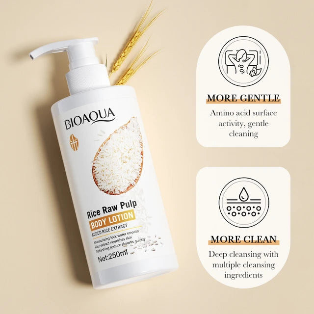 CREMA CORPORAL DE ARROZ -BIOAQUA