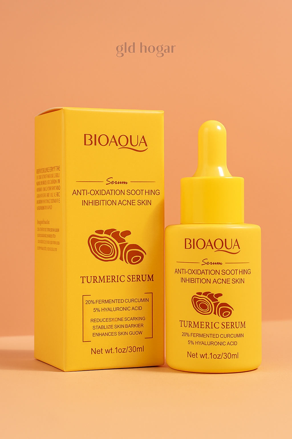 SERUM ANTIOXIDANTE DE CURCUMA BIOAQUA 30ML