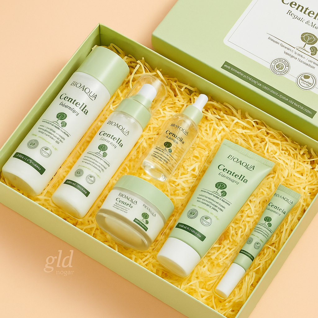 KIT DE LIMPIEZA FACIAL DE CENTELLA ASIATICA - BIOAQUA