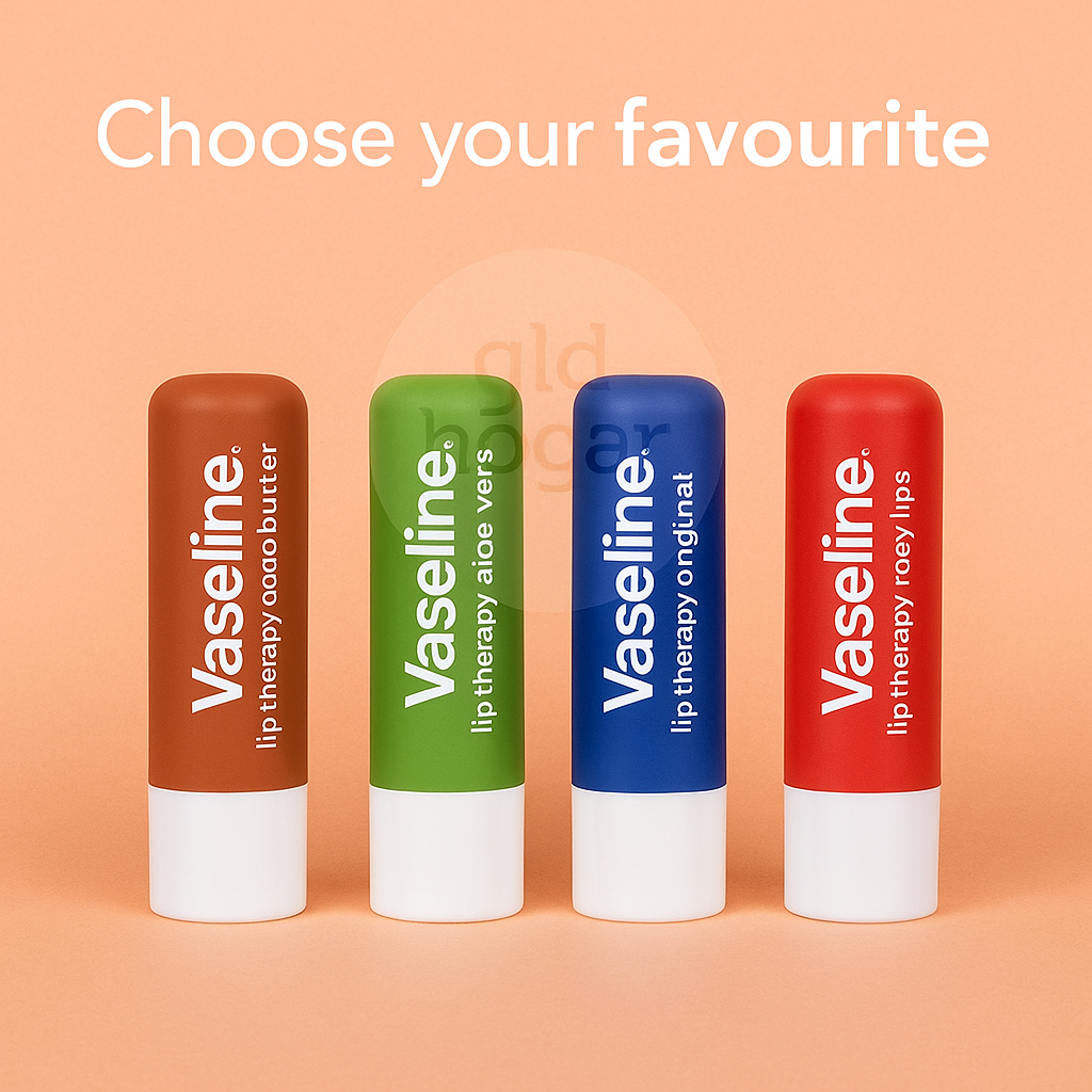 Vaseline Bálsamo Labial Therapy , para unos labios más suaves y sedosos, 1 barra de 0.16 oz