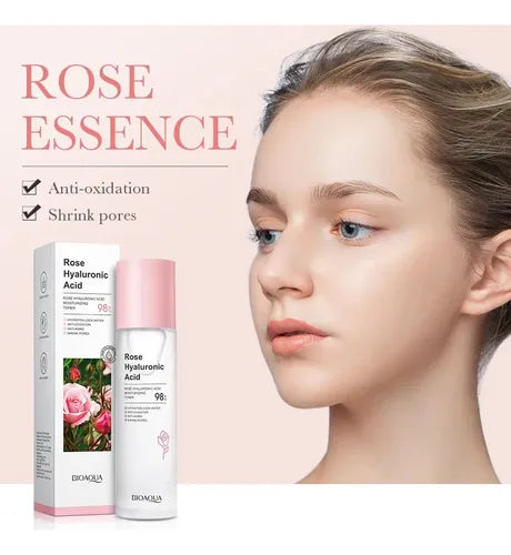 TONICO FACIAL DE ROSAS HIDRATANTE Y REFRESCANTE, NUTRE E ILUMINA LA PIEL BIOAQUA 100ML