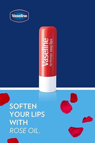 Vaseline Bálsamo Labial Therapy , para unos labios más suaves y sedosos, 1 barra de 0.16 oz