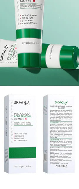 JABON FACIAL ACIDO SALICILICO 100ML BIOAQUA