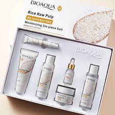 KIT DE LIMPIEZA FACIAL DE PULPA DE ARROZ-BIOAQUA