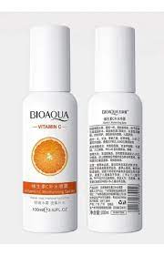 SPRAY FACIAL HIDRATANTE DE VITAMINA C, REFRESCANTE Y FACIL DE ABSORBER EN LA PIEL REJUVENECEDOR BIOAQUA 120ML