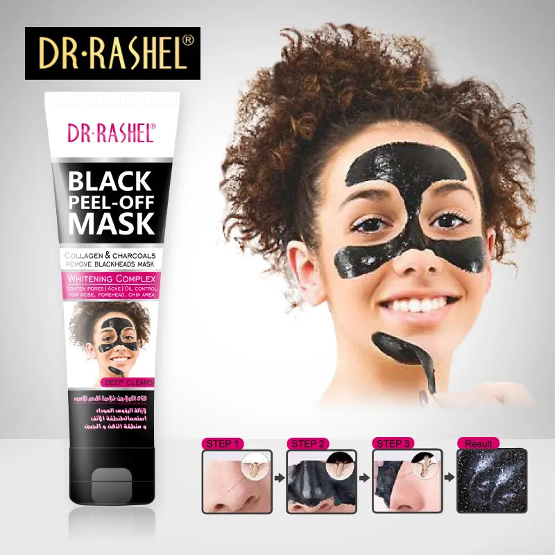 DR. RASHELL MASCARILLA DE CARBON ACTIVADO ,PUNTOS NEGROS