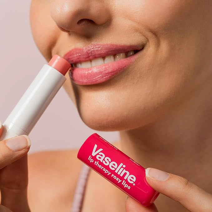 Vaseline Bálsamo Labial Therapy , para unos labios más suaves y sedosos, 1 barra de 0.16 oz
